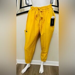 Asics Basics Yellow Pants